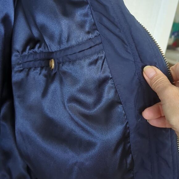 Marc New York Bomber Jacket Lightweight Navy  Size M - Picture 7 of 11